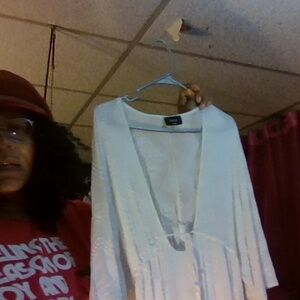 Vici small white long dress